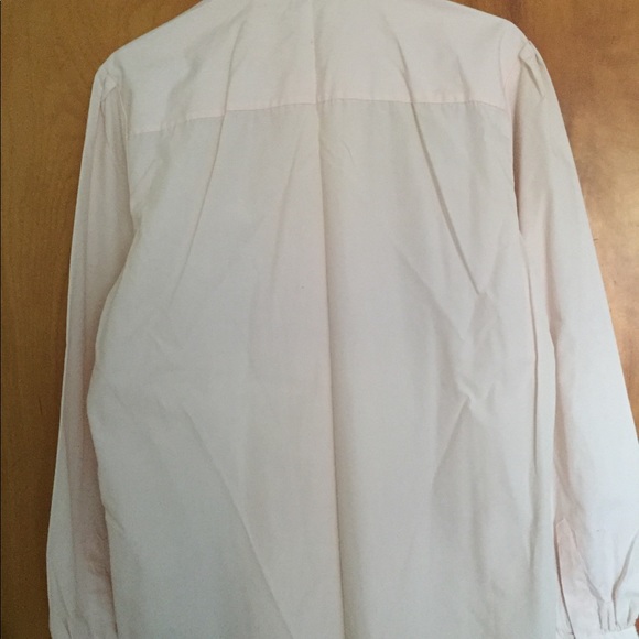 Talbots pleated button down long sleeve blouse - Picture 2 of 3